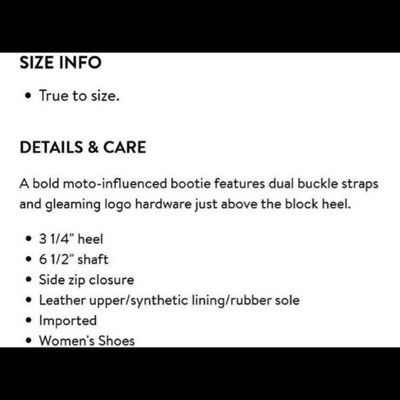 MICHAEL KORS~ ASHTON Model Black Boots- Size 5.5 *Read bio* - Picture 6 of 6